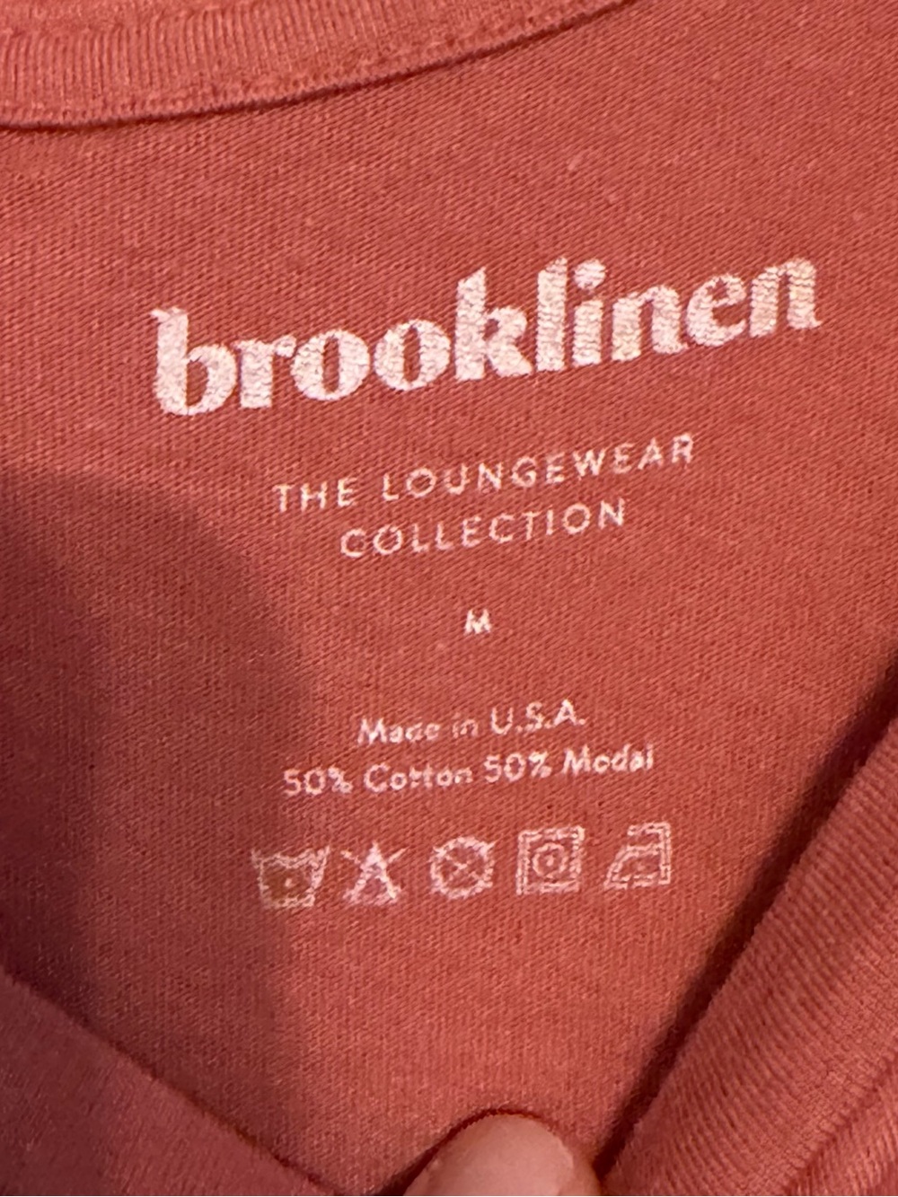 Brooklinen Sleeveless Wide-Leg Jumpsuit in Rust - Picture 10 of 10